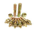 High Quality M4*100mm Copper nuts and  big flat washer Full Thread phosphor bronze Stud Bolt